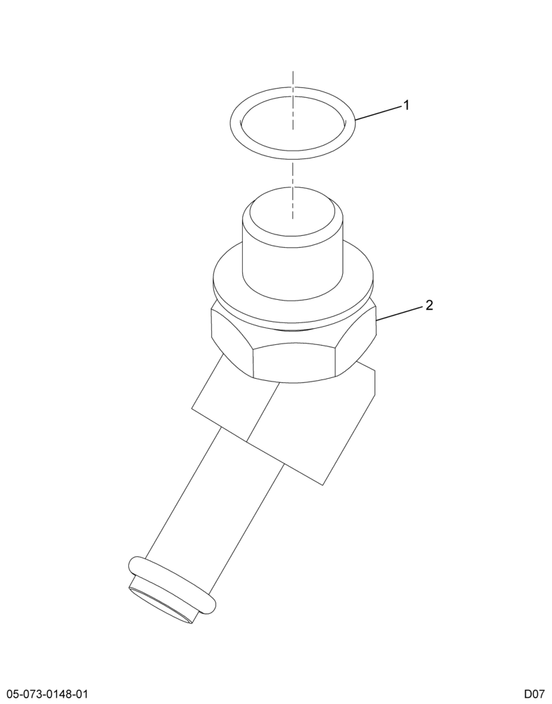 ..ELBOW PIPE*45DEG ELBOW  1/2" H (W301834)