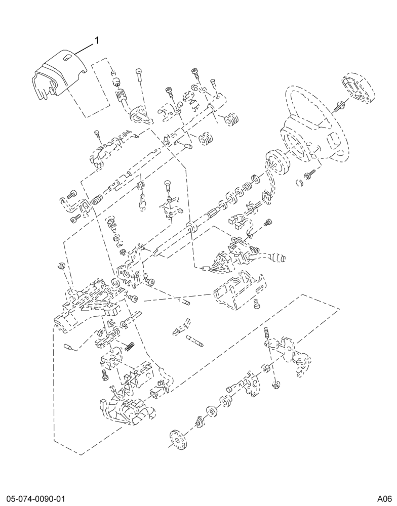 ..INST PANEL STNG COL SHRD UP (Eng. YC35-LBHX-ABJAF2)