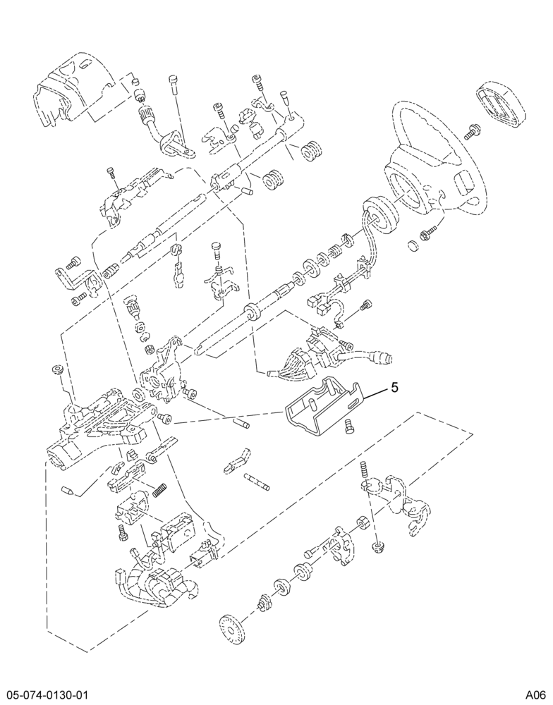 INSTRUMENT PANEL; LOWER COLUMN SHROUD,(ABR#35)