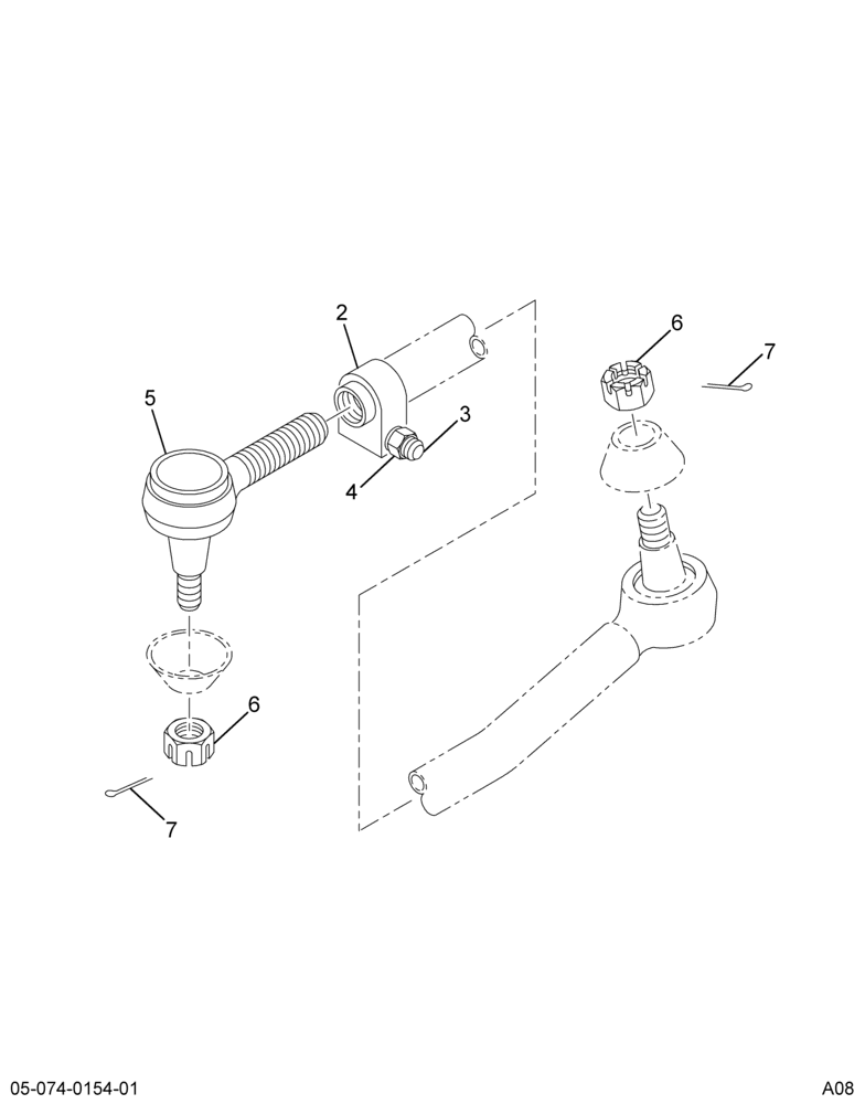 ....ROD-ASM TIE W/ENDS 68.9IN (7C4Z-3280-B)