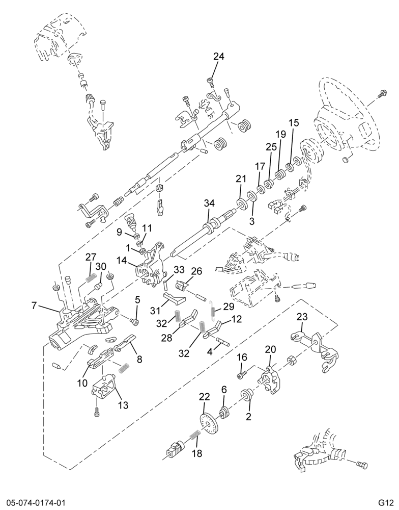 ..IP STEERING COLUMN (BC4Z-3C529-D)