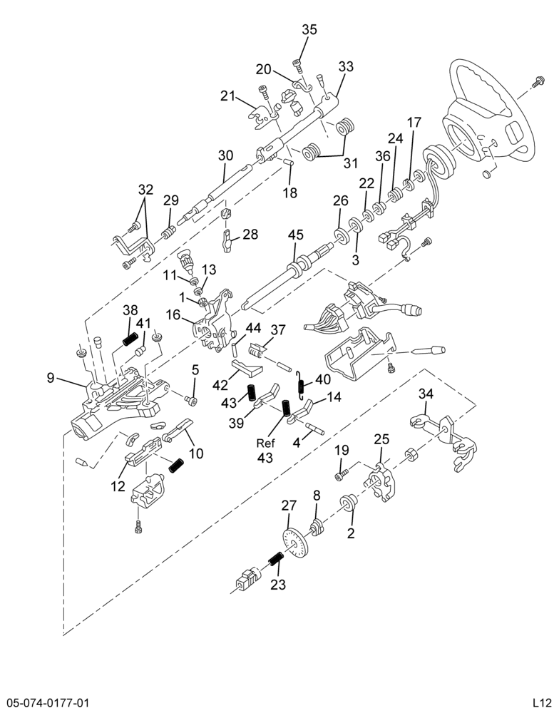 ..IP STEERING COLUMN (BC4Z-3C529-A)
