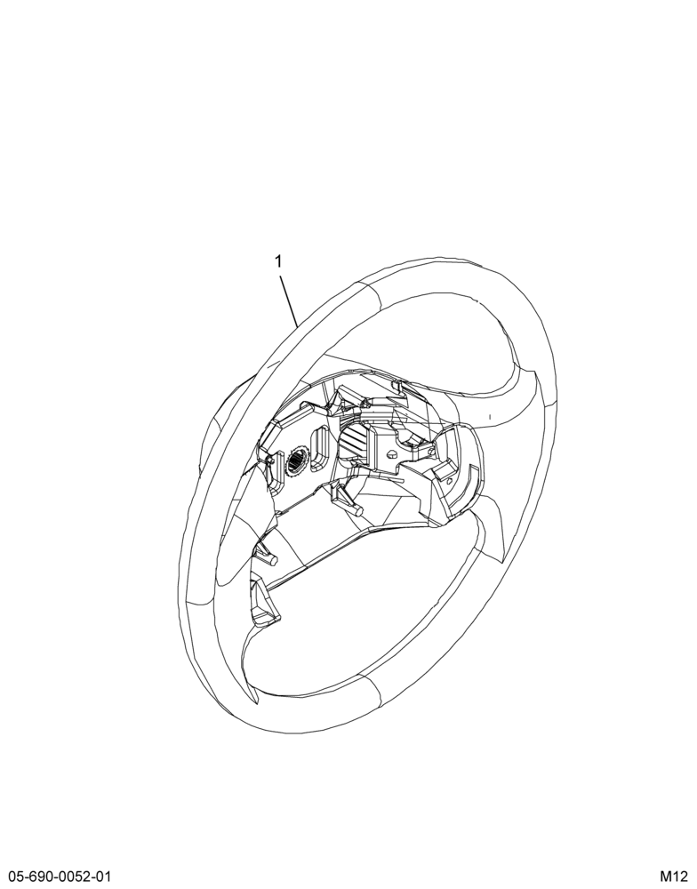 ..WHEEL STEERING 15.5 IN (BC4Z-3600-B)