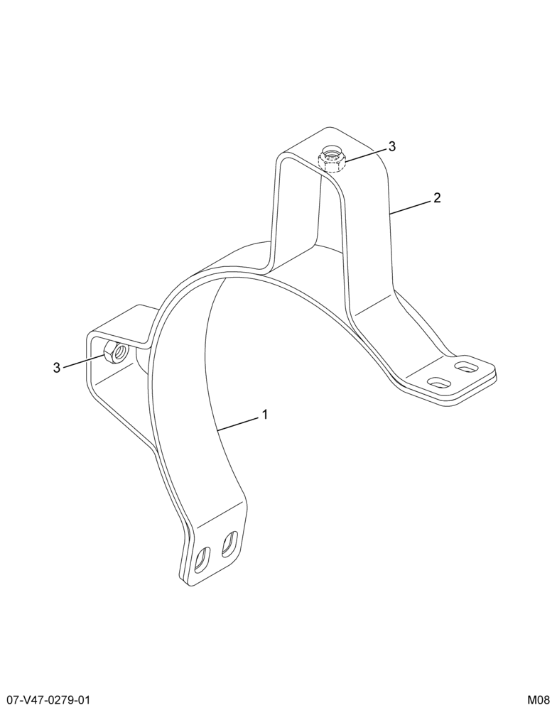 ......STRAP MUFFLER SUPT (8C4Z-5260-DA)