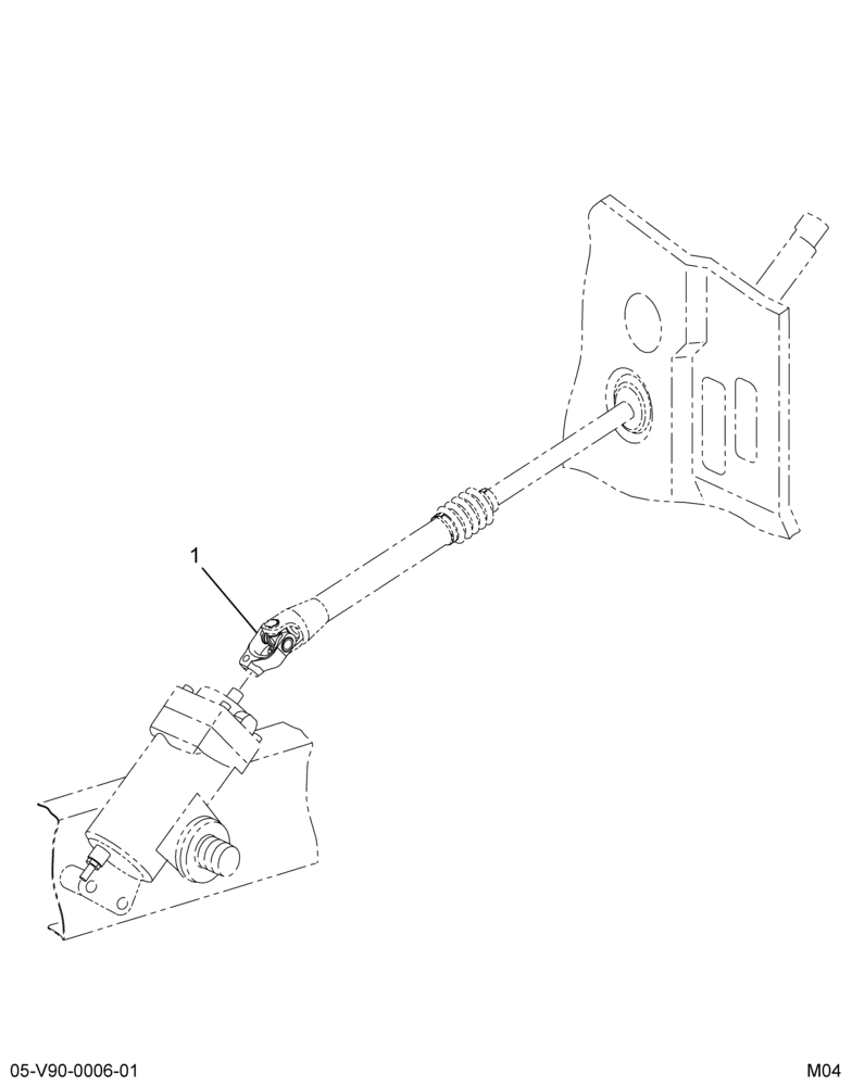 ..SHAFT STEERING (4C4Z-3B676-BA)