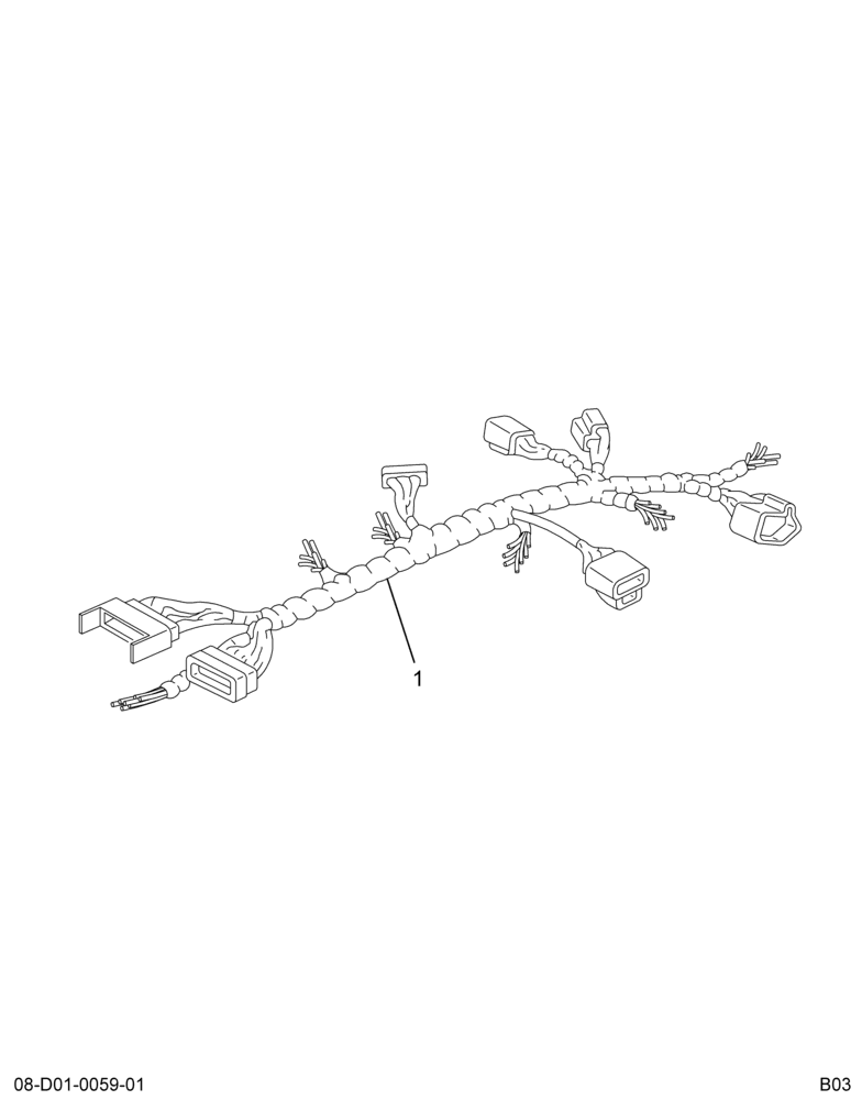 ..HARN CAB-SVC ASM STD N/HTD/MTR (4C4Z-14A005-AA)