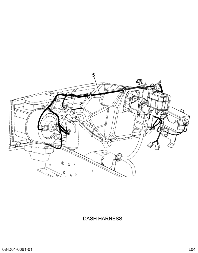 ELECTRICAL SERVICE ASM; DASH