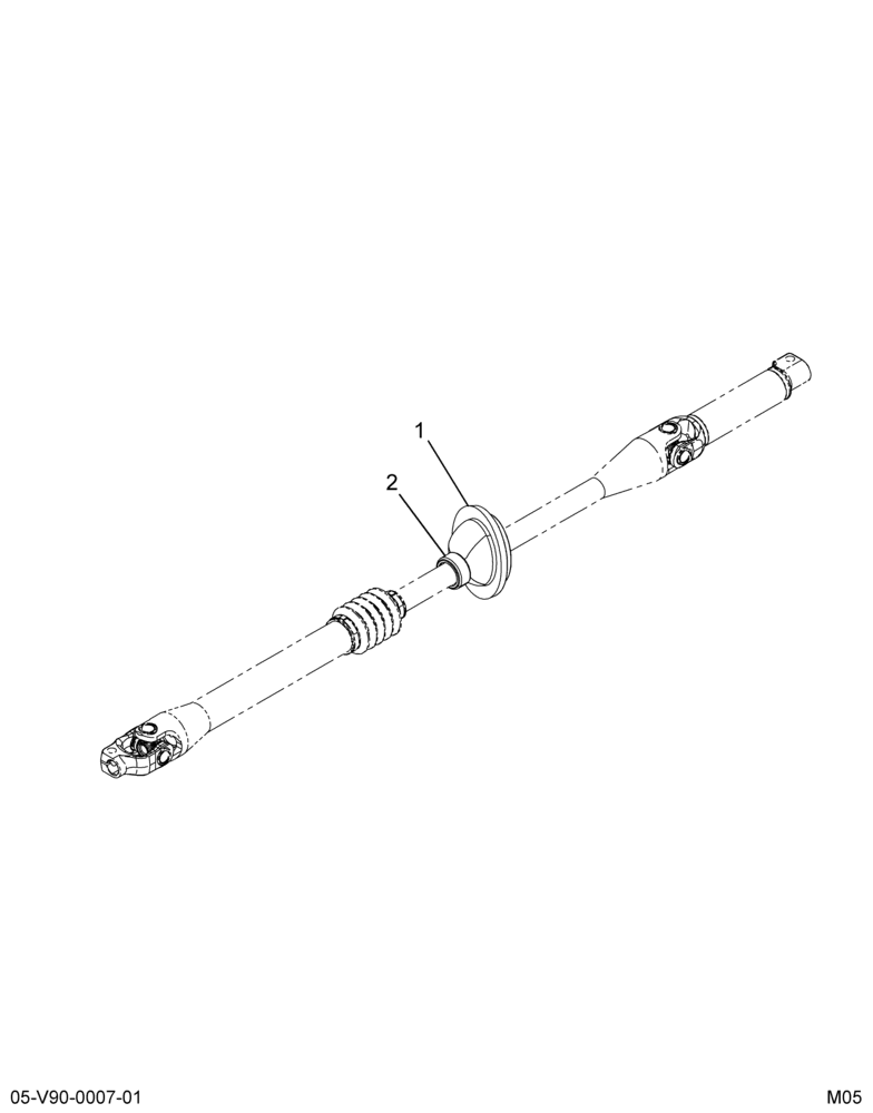 ..SHAFT STEERING (4C4Z-3B676-A)