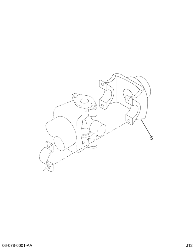 INPUT YOKE; REAR-REAR AXLE