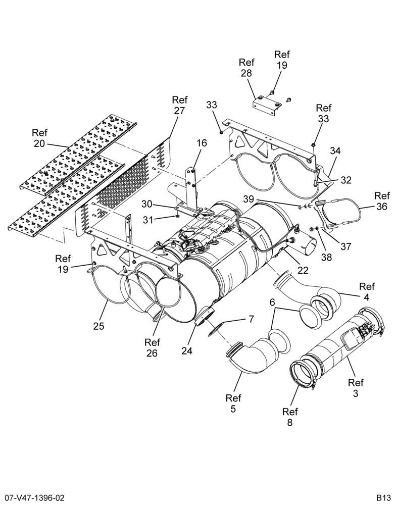 ..AFTERTREATMENT DEVICE,CUMMINS (Intl. 3945598C91) 2/2