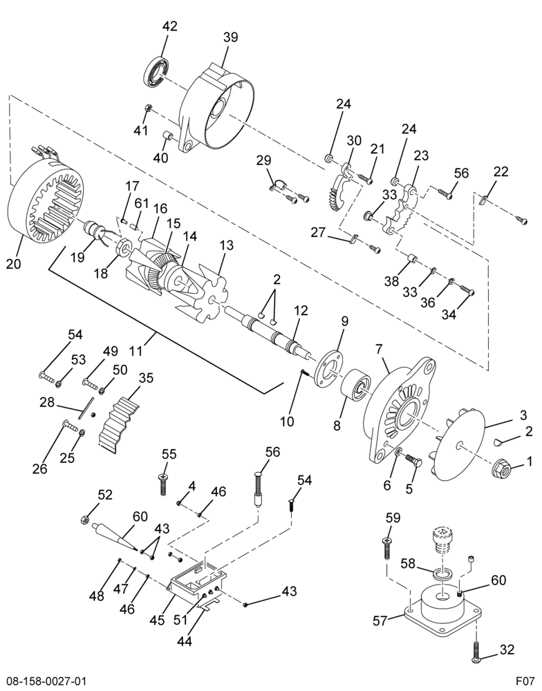 ..ALTERNATOR 12V 270A (4C4Z-10346-NARM)
