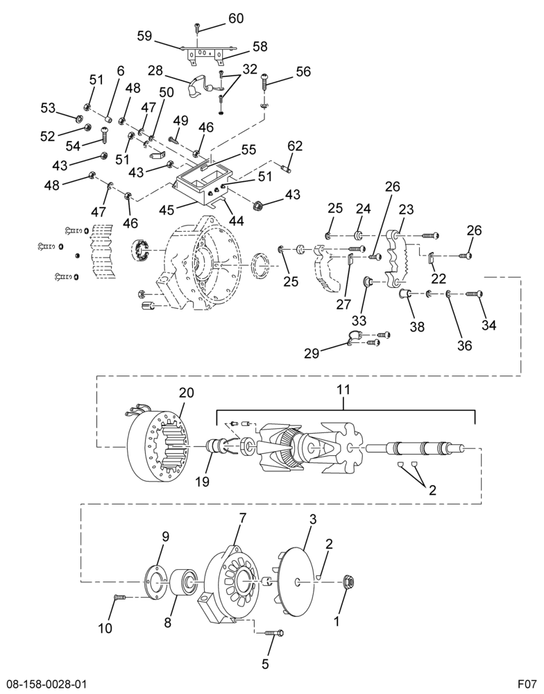 ..ALTERNATOR 12V 270A (4C4Z-10346-BARM)