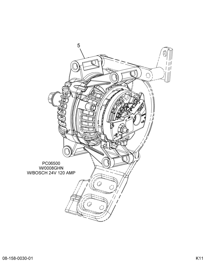 ALTERNATOR INSTL