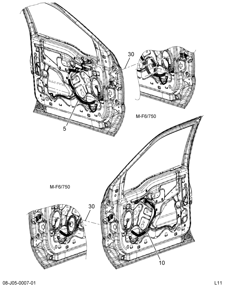 Схема установки Eng. 9C34-2504371-AAW