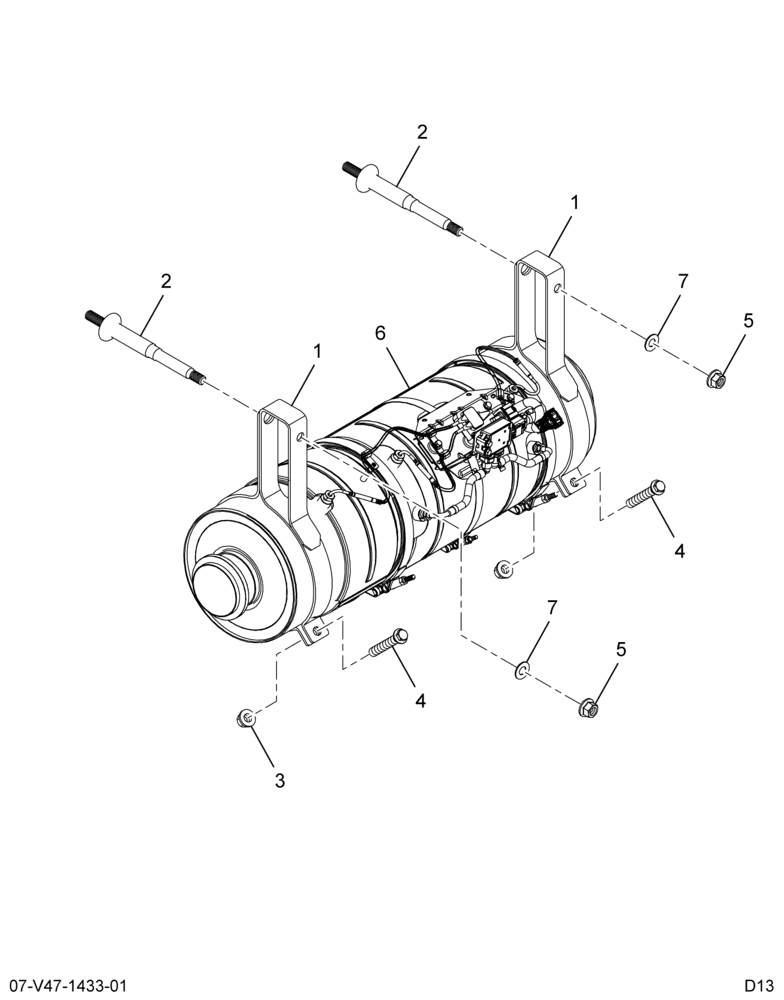 ..AFTERTREATMENT DEVICE,CUMMINS (Intl. 3945602C92)