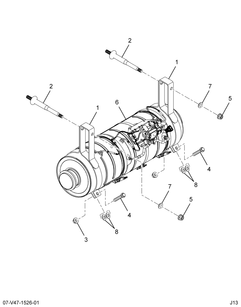 ..AFTERTREATMENT DEVICE,CUMMINS (Intl. 3945602C93)