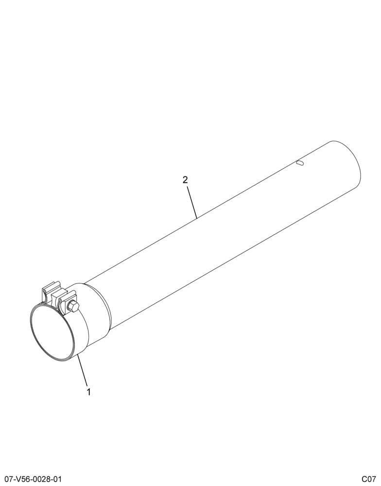 ..PIPE EXHAUST (BC4Z-5255-W)