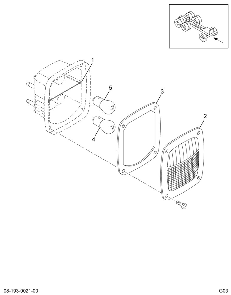 ..LIGHT ASSY STOP TAIL WITH LICE (4C4Z-13405-AB)