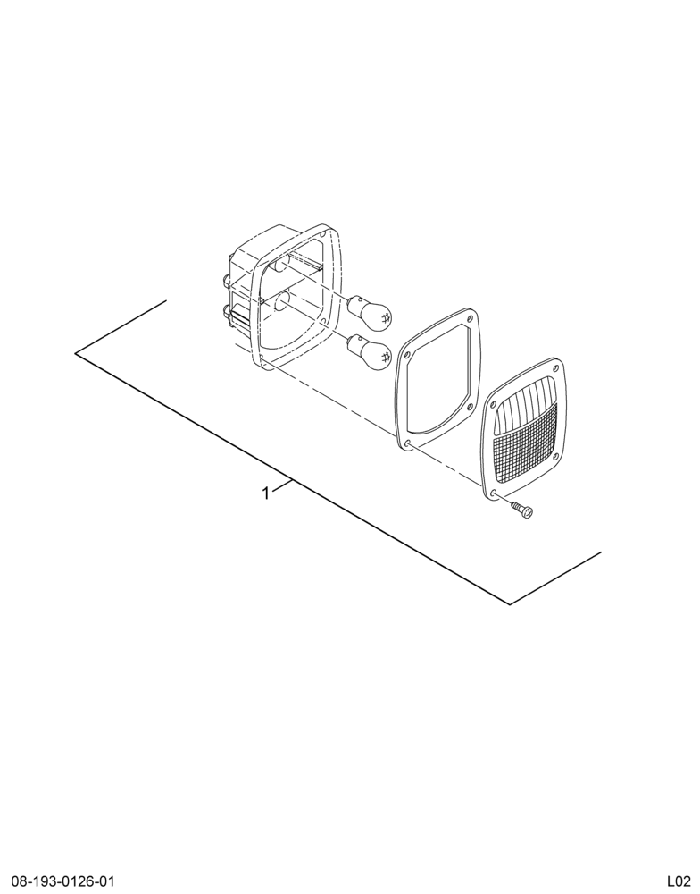 ..LIGHT RIGHT STT FOR BKUP ALARM (4C4Z-13404-AC)