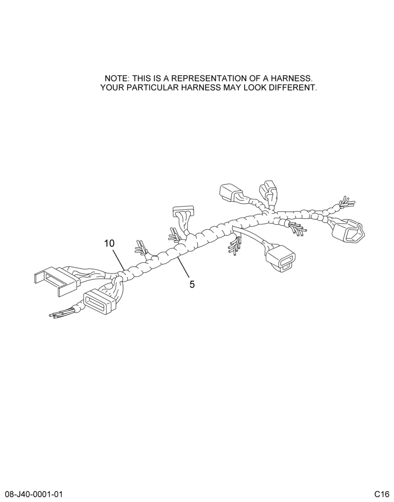 REAR CHASSIS HARNESS; ABR#2, BRAKE SYSTEM WIRING