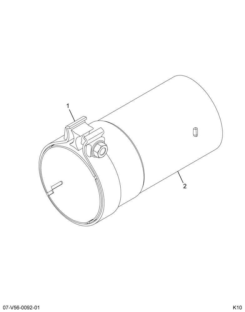 ..PIPE EXHAUST (BC4Z-5255-R)