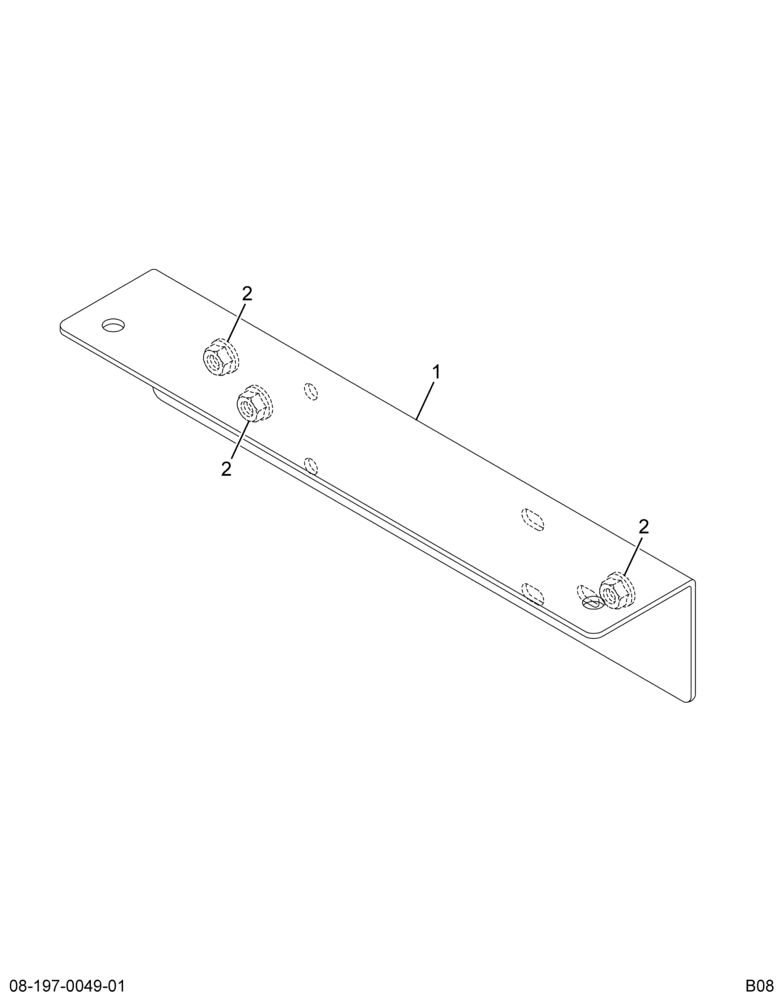 ..BRACKET FUSE PANEL* (4C4Z-14A254-AA)