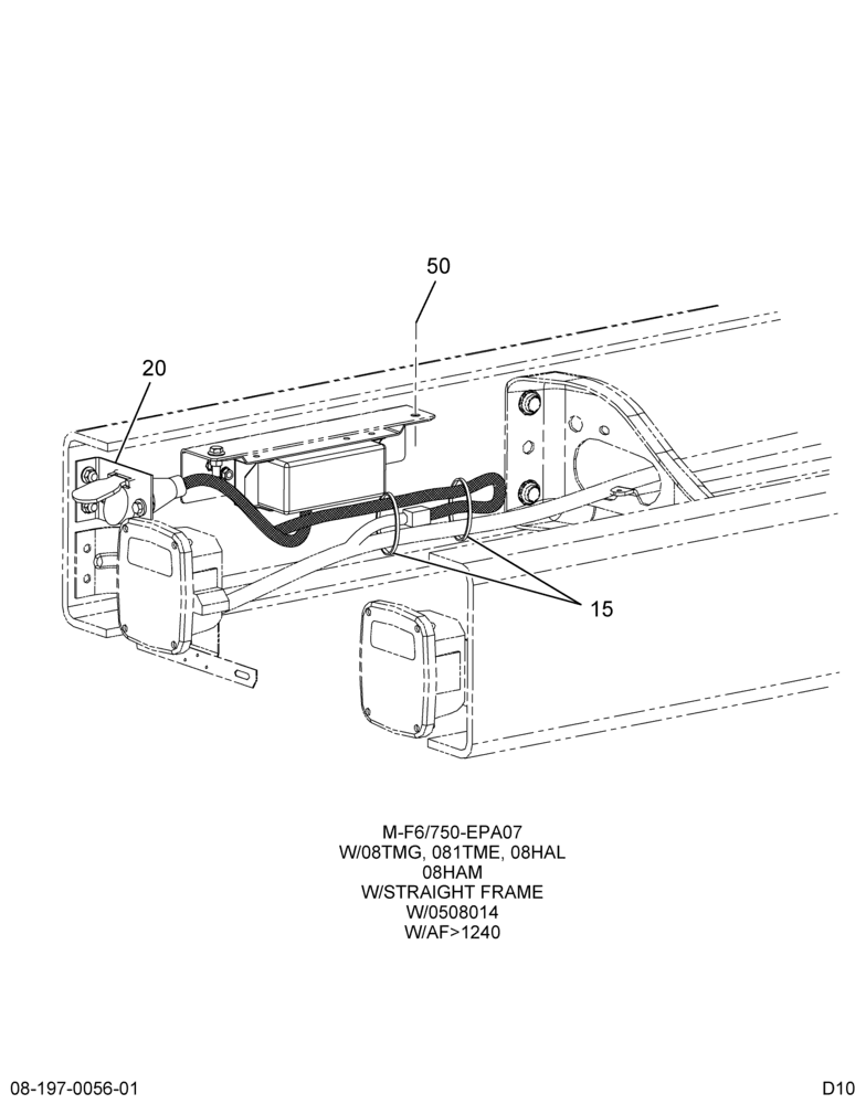 TRAILER SOCKET WIRING INSTL; CABLE LOCK STRAP