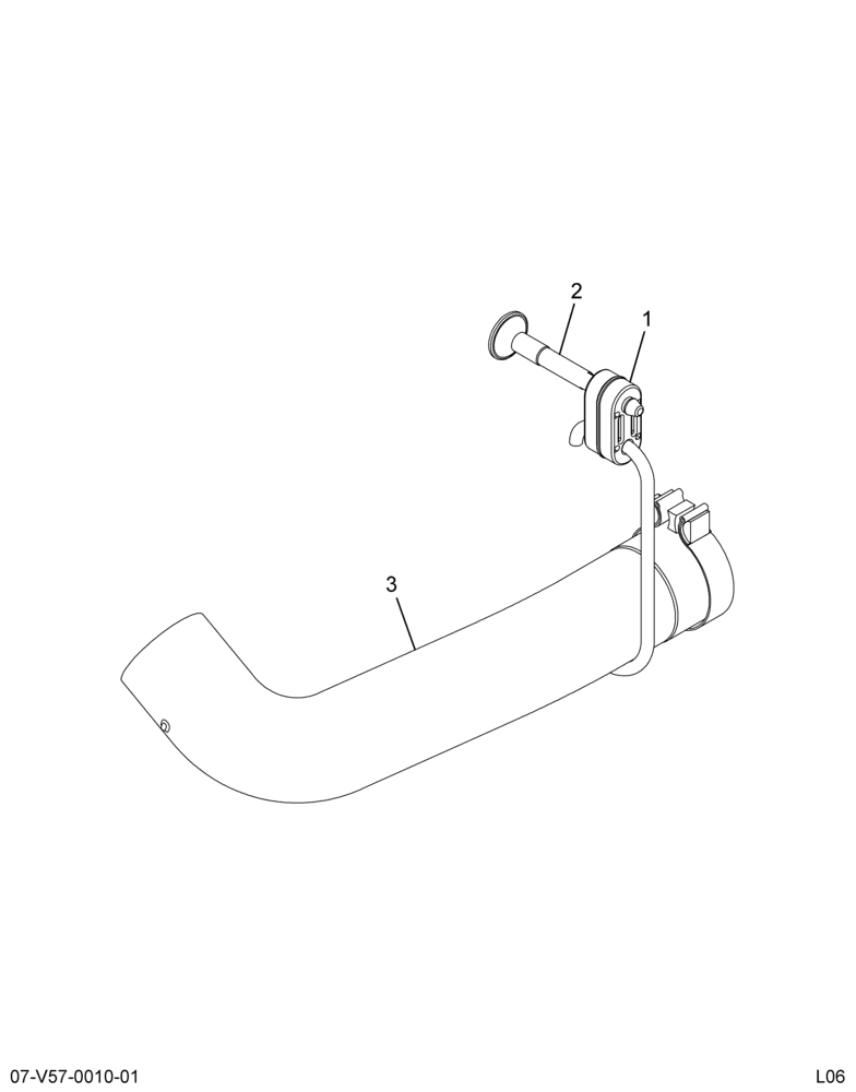 ..PIPE TAIL ISB HANGER ASSY (Intl. 3807966C91)