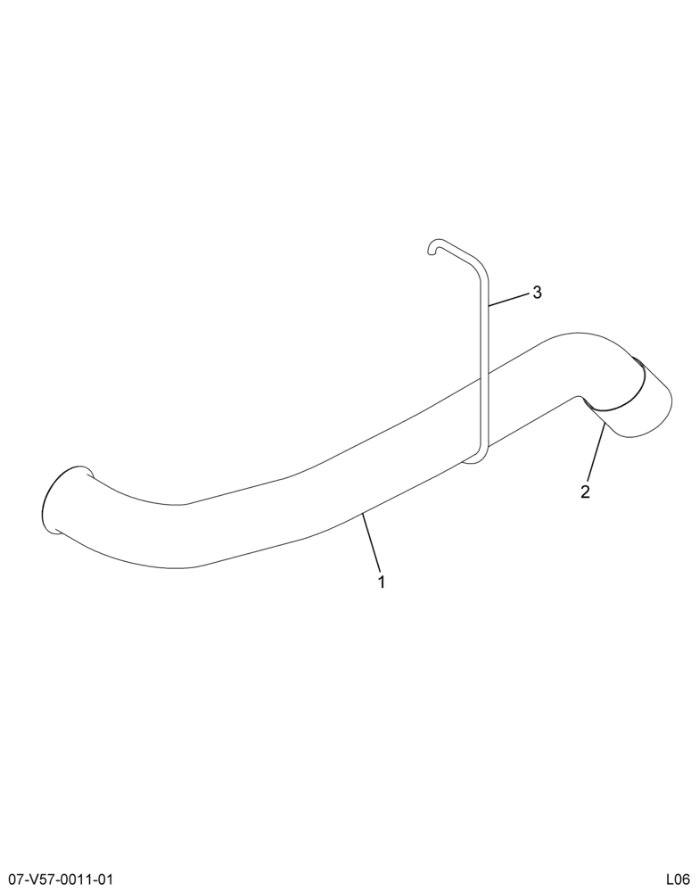 ....PIPE TAIL (Intl. 3801877C1)