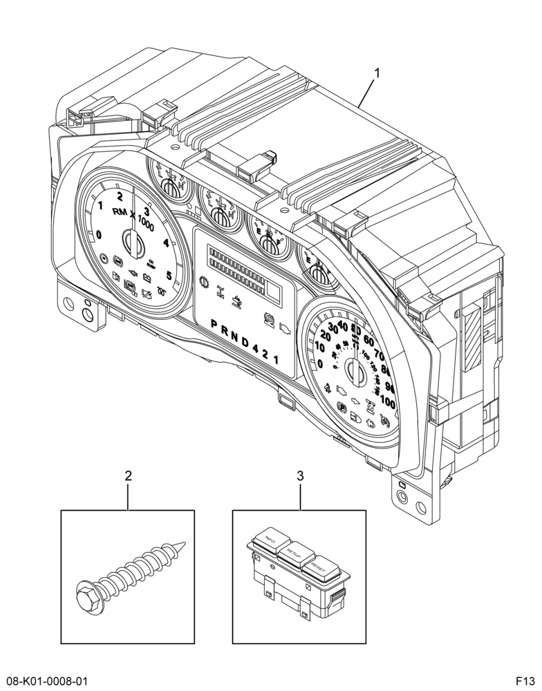 ..IP, ENGLISH PRND CLUSTER (Intl. 3856660F93)