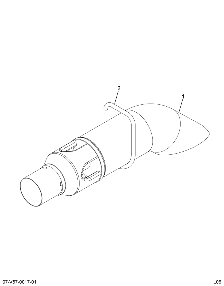 ....PIPE EXHAUST DIFFUSER (8C4Z-5202-DA)