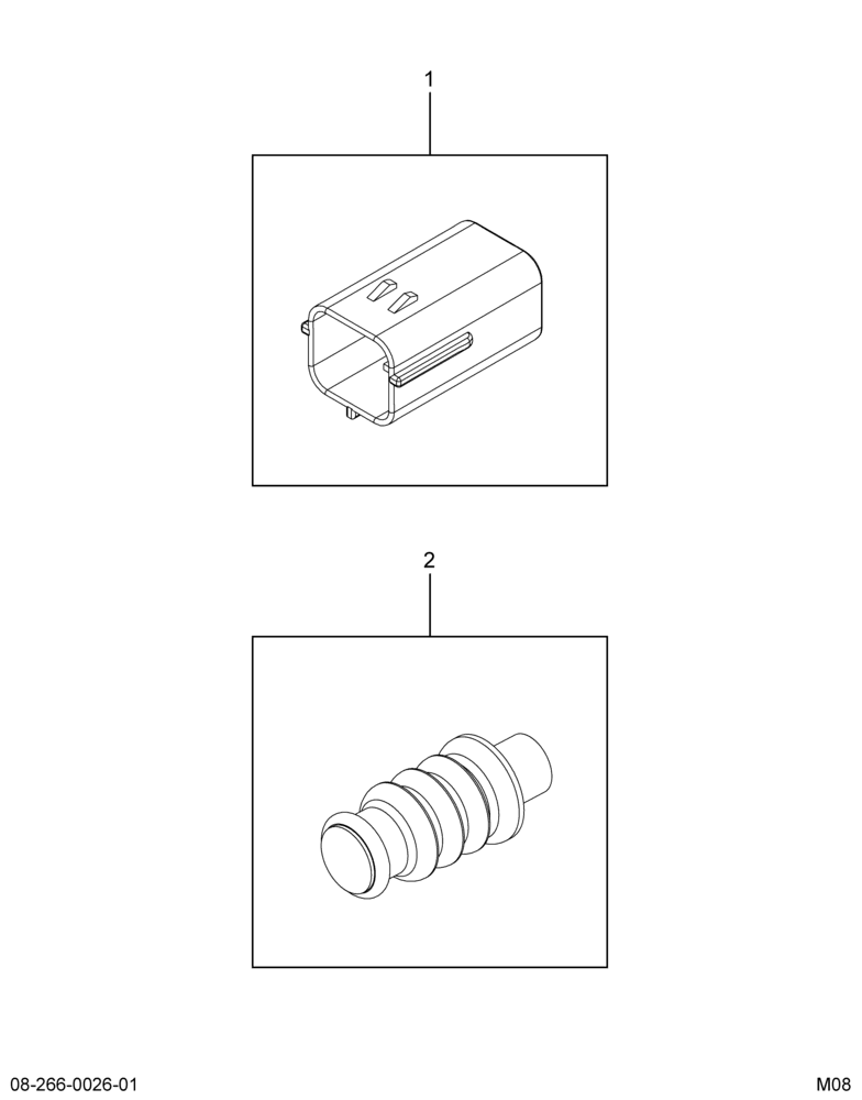 ..CONN BODY CAP FOR OMIT TAILIT (Intl. 3614001C91)