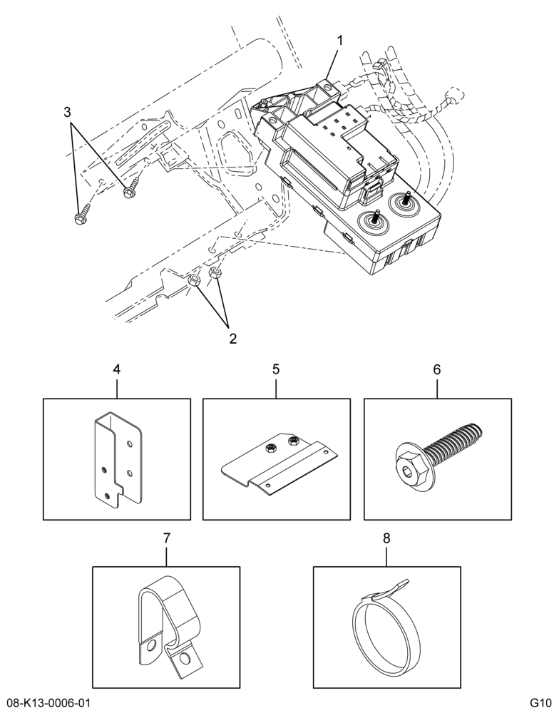 ..IP PANEL ASSY FUSE JCT (Intl. 3856658F95)