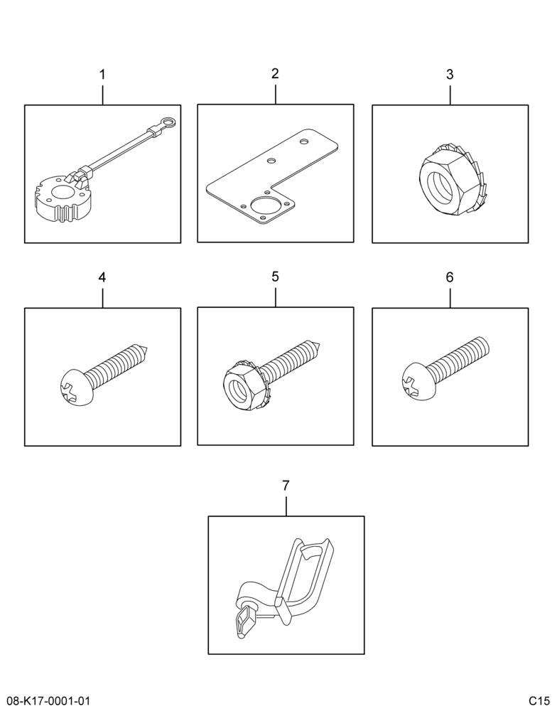 ..ELEC IP,BRACKET,WIRE CONN (Intl. 3587216F91)
