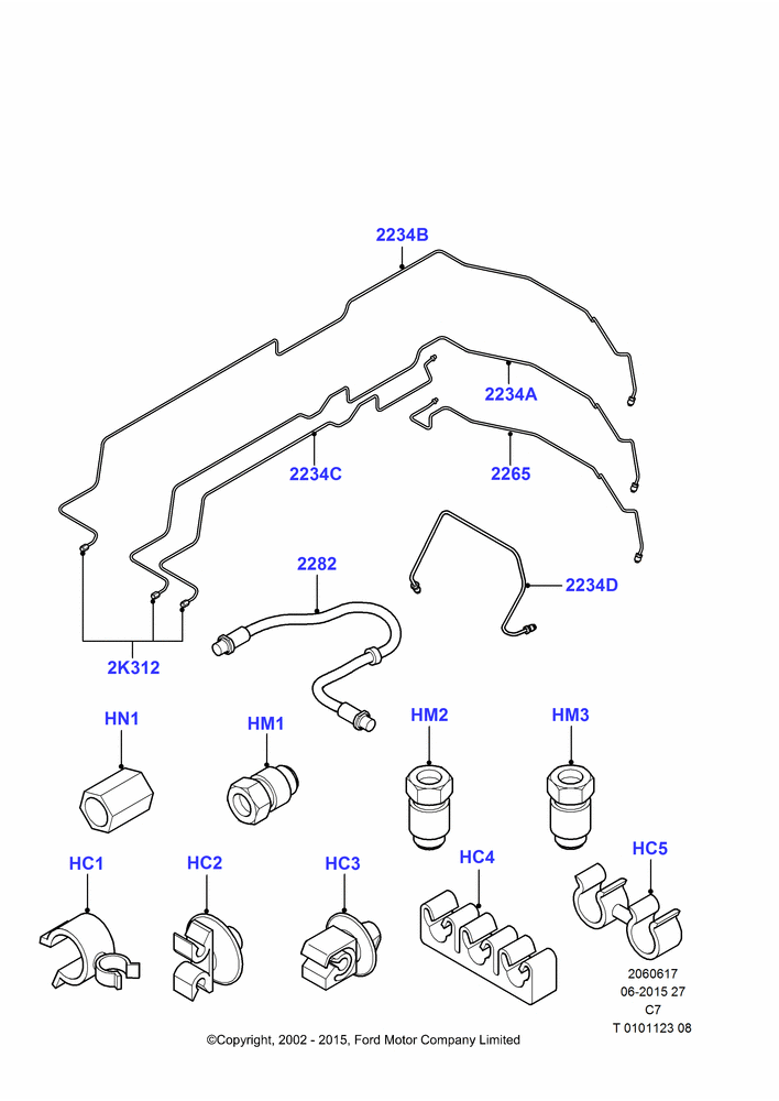 17A - REAR BRAKE LINES, (-)"CDN/PR/USA"; 20/MAY/2002