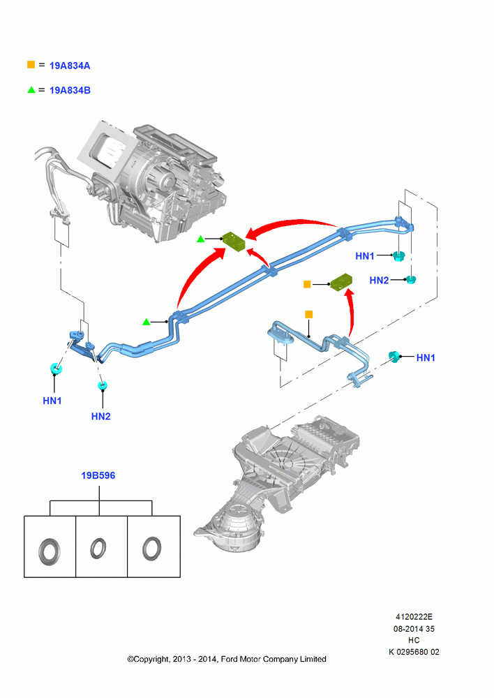 22E - Air Conditioning System, With Rear Seat Climate Control; 30/SEP/2013