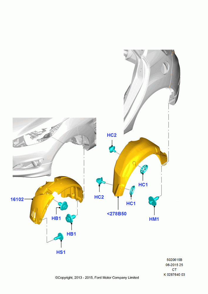 15B - Splash and Heat Shields; 29/APR/2013-01/AUG/2019