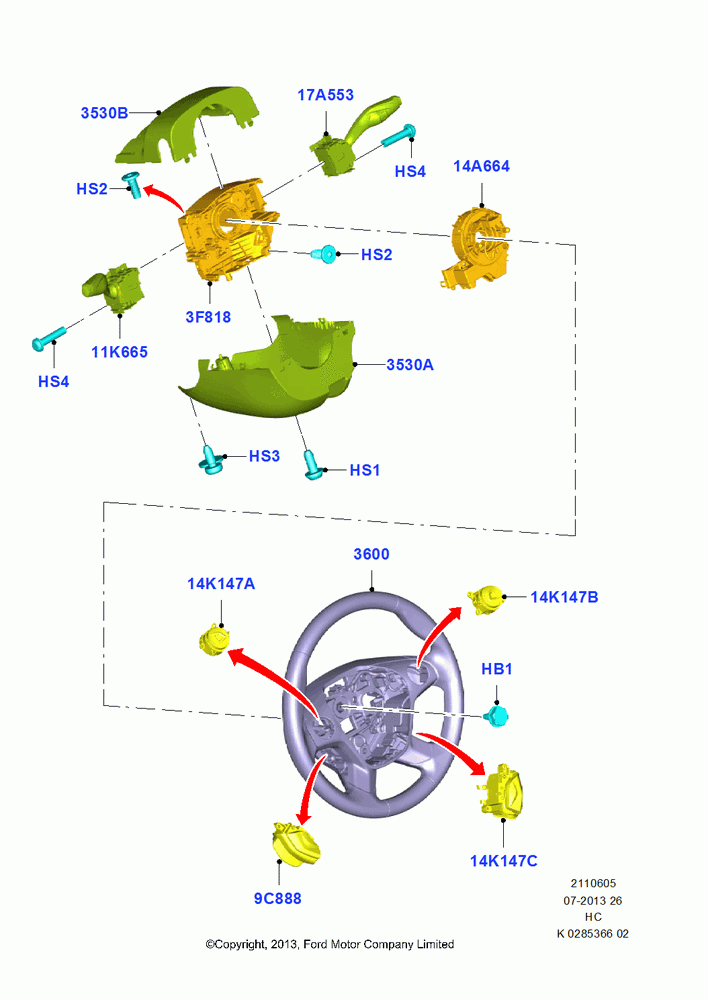 05 - Steering Wheel; 30/SEP/2013