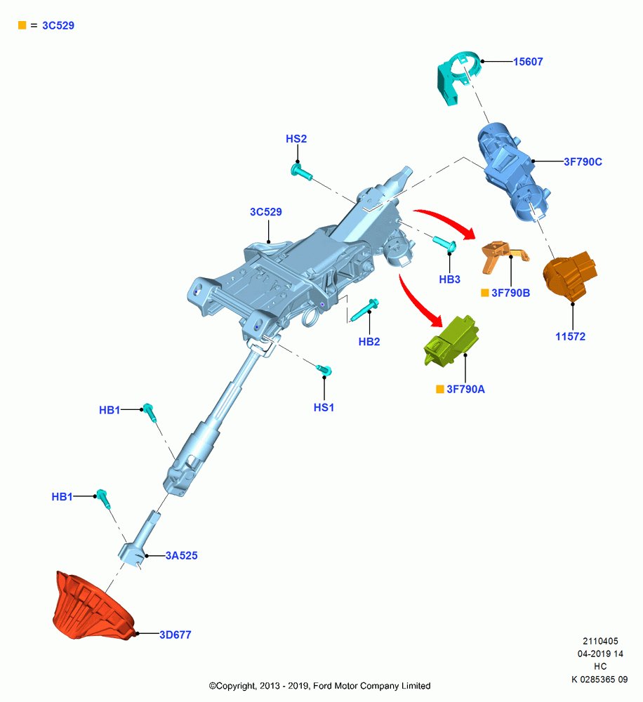 05 - Steering Column; 30/SEP/2013