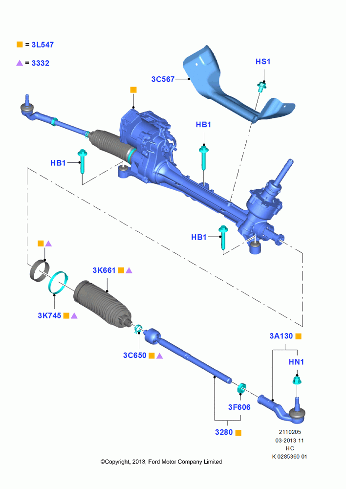 05 - Steering Gear; 30/SEP/2013
