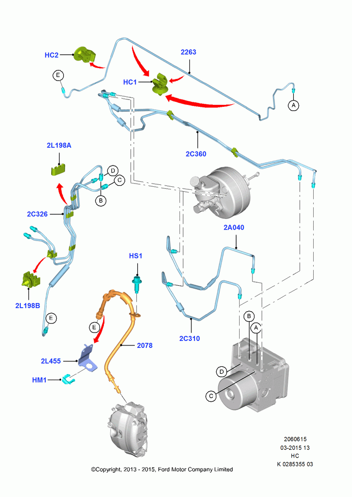 15 - FRONT BRAKE LINES; 30/SEP/2013