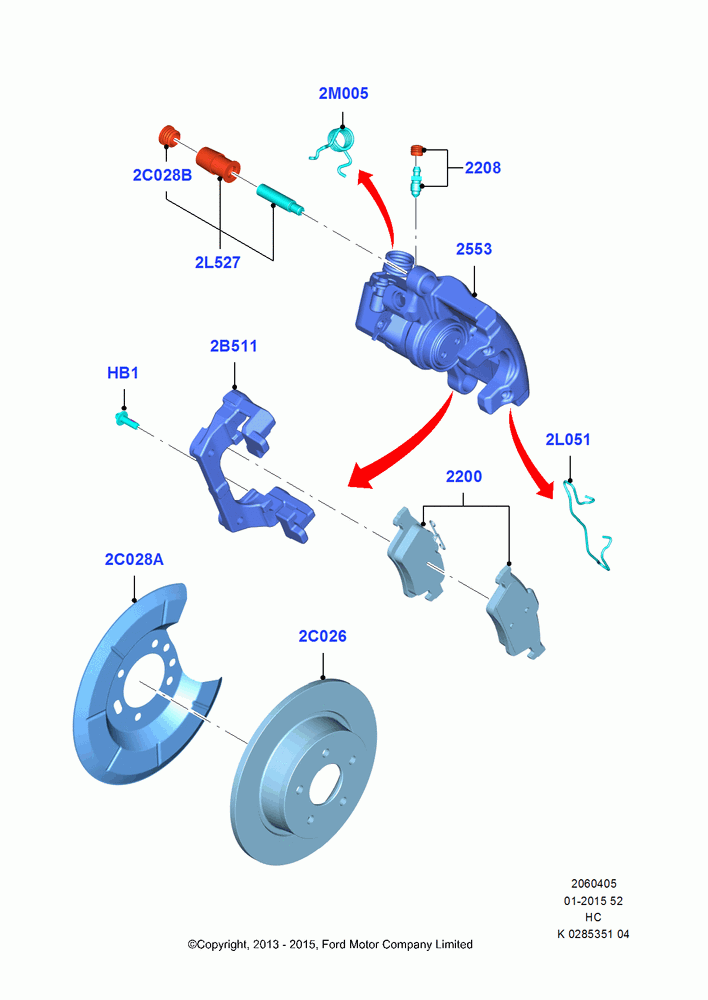 05 - Rear Brake Discs and Calipers; 30/SEP/2013