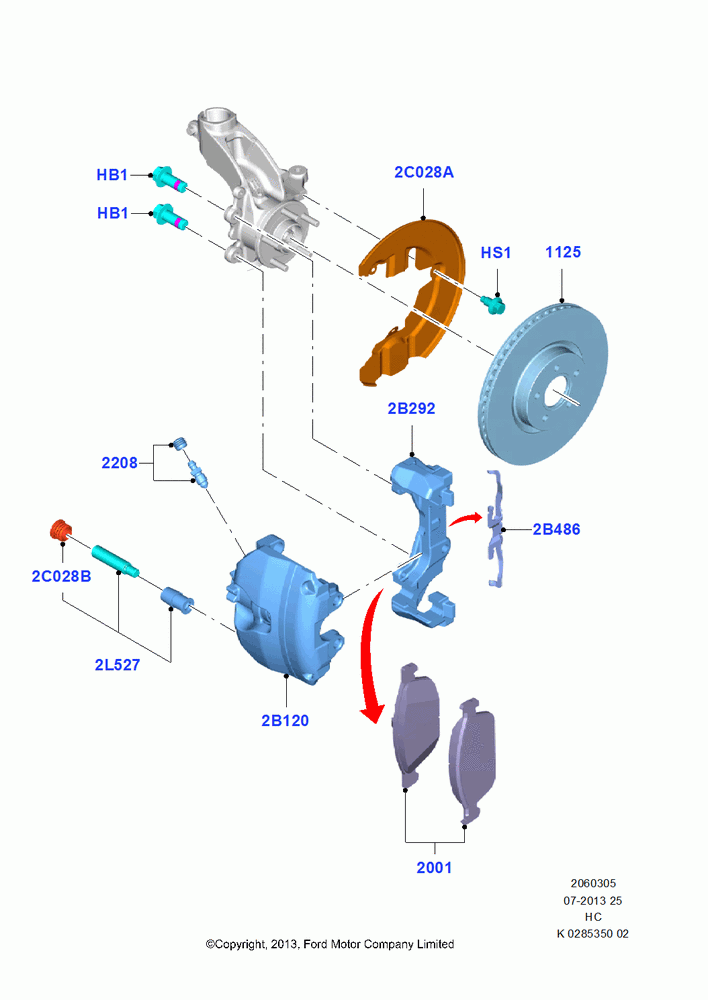 05 - Front Brake Discs and Calipers; 30/SEP/2013