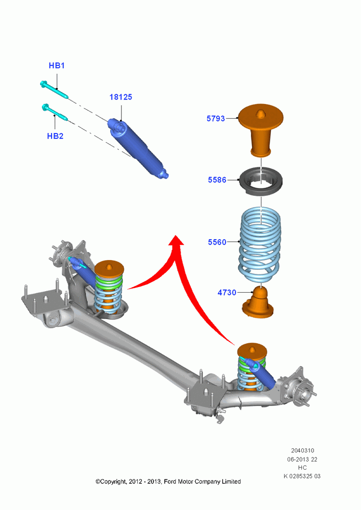 10 - Rear Springs and Shock Absorbers; 30/SEP/2013