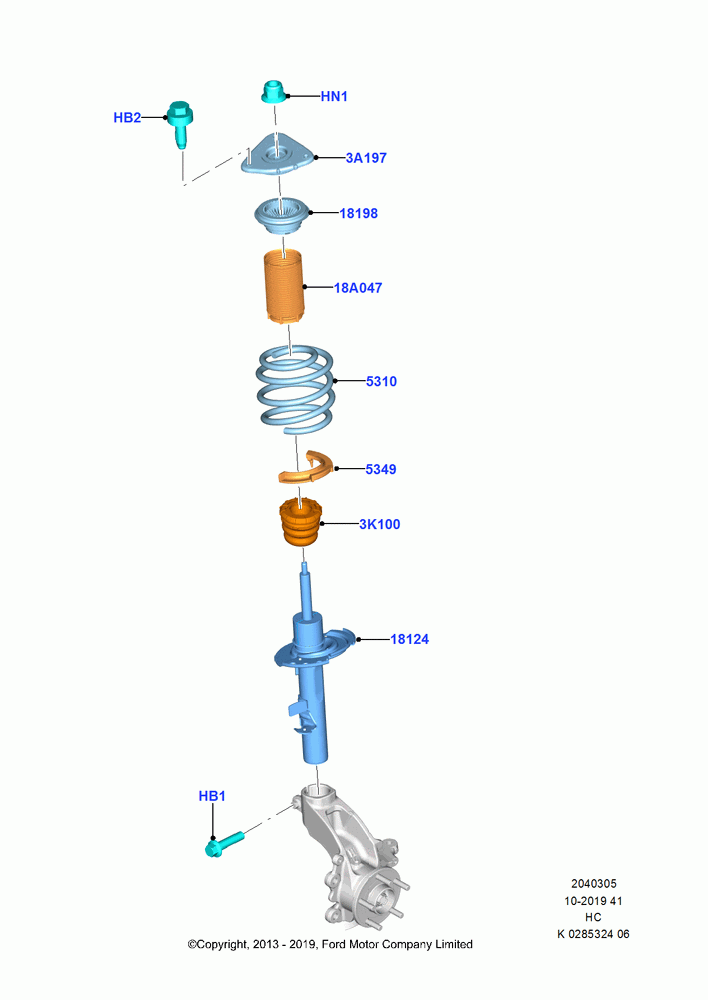 05 - Front Suspension Struts and Springs; 30/SEP/2013