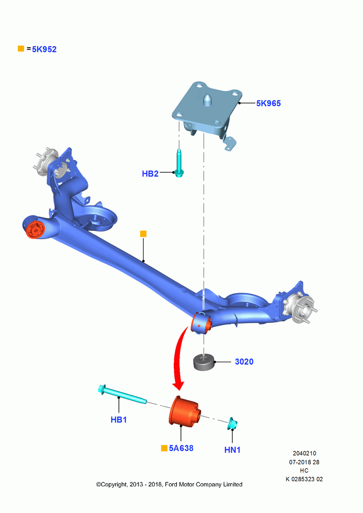 10 - Rear Cross Member & Stabilizer Bar; 30/SEP/2013