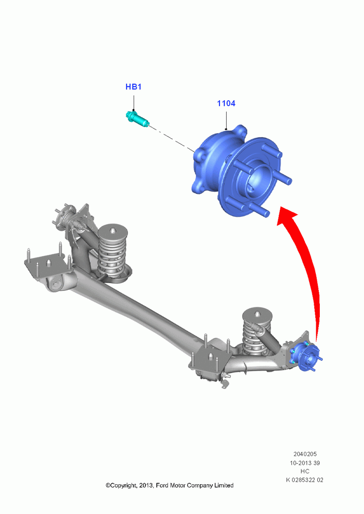 05 - Rear Knuckle and Suspension Arms; 30/SEP/2013