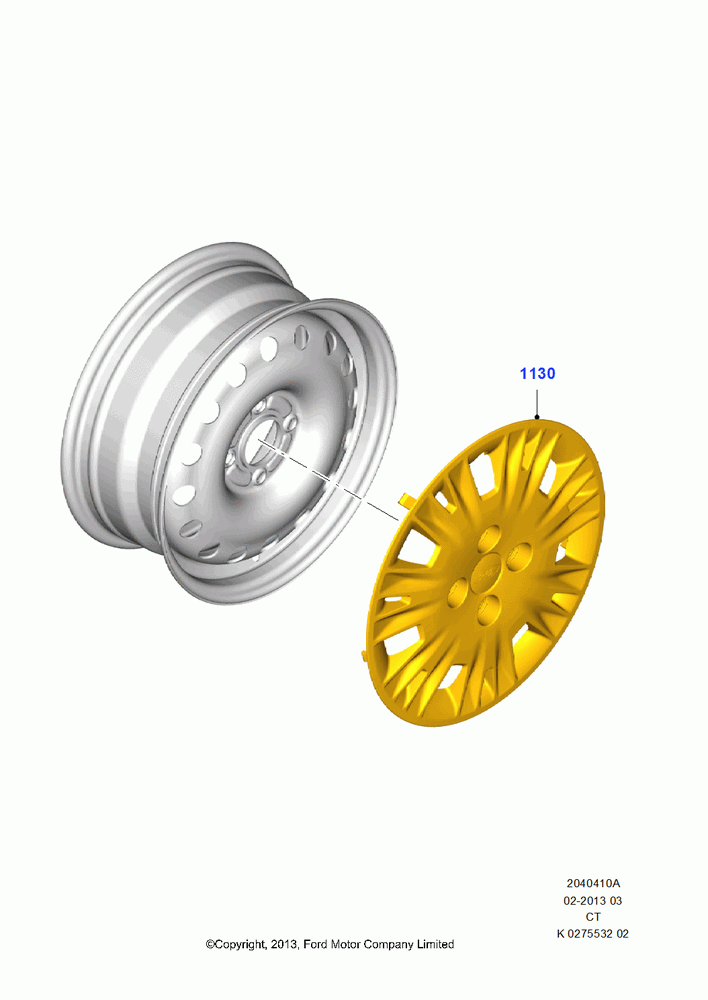 Wheel Ornamentation, 6J x 15" Steel Wheel, With 15" Wheels, For Steel Wheels