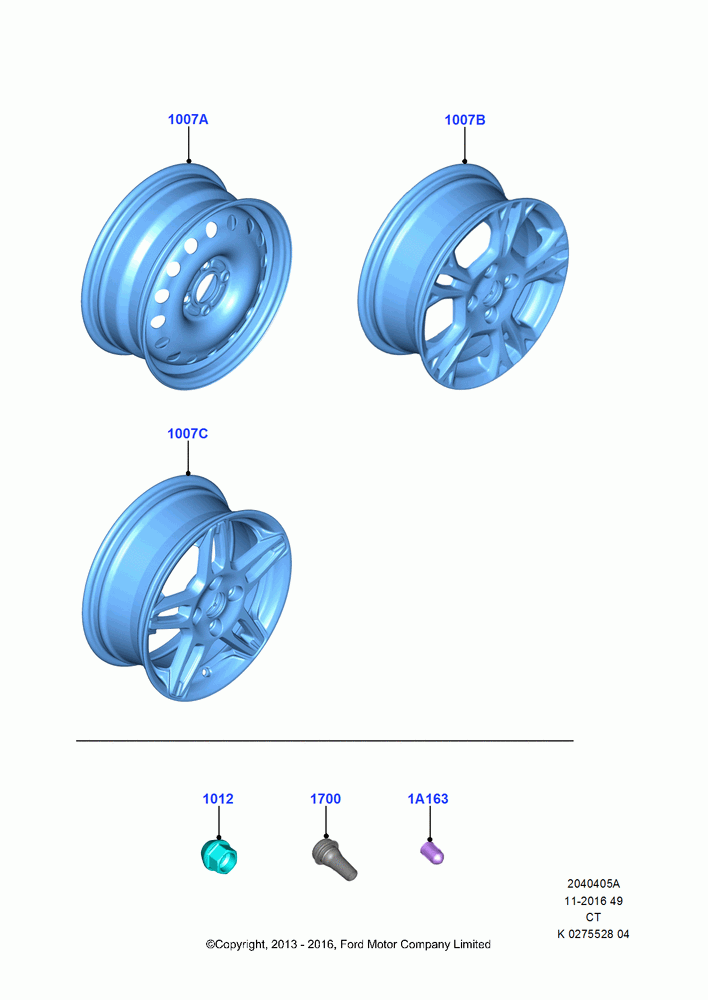 05A - Wheels, With 15" Wheels; 29/APR/2013-01/AUG/2019