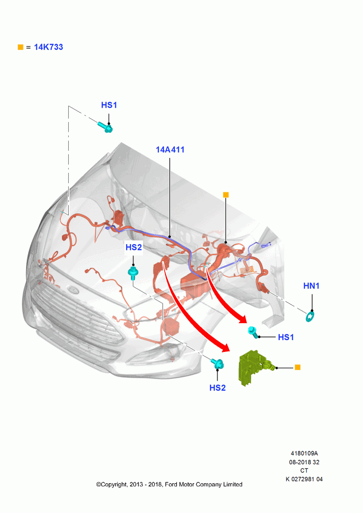 09A - Wiring - Engine And Transmission, Engine Compartment; 29/APR/2013-01/AUG/2019